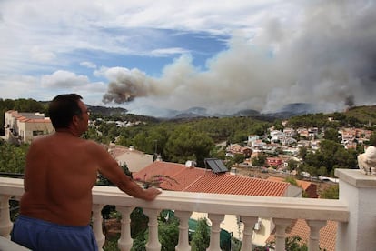 Incendi de la Pobla de Montornés.