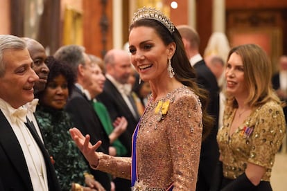 La princesa de Gales, durante un acto celebrado en Londres el 5 de diciembre de 2023.