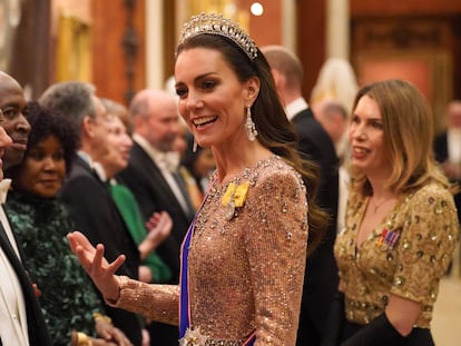 La princesa de Gales, durante un acto celebrado en Londres el 5 de diciembre de 2023.