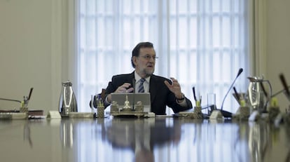 El jefe del Ejecutivo, Mariano Rajoy.