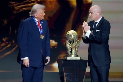 Gianni Infantino, Donald Trump