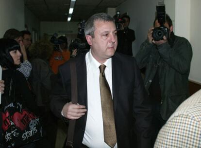 El doctor Marcos Ariel Hourmann, en la sala de juicio de la Audiencia de Tarragona.
