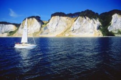 Acantilados de Mons Klint, en DInamarca.