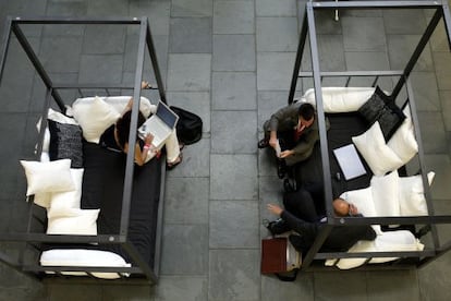 Entrepreneurial expos, such as last June's Bizbarcelona, are a good place for the making of contacts and the exchange of ideas.