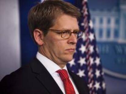 El portavoz de la Casa Blanca, Jay Carney. EFE/Archivo