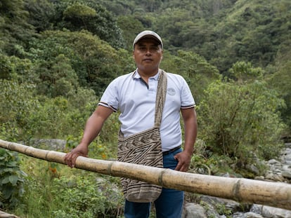 Milton Conda Ipia, líder ambiental de la comunidad Nasa