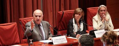 Ramon Bagó comparece en la comisión de investigación sanitaria.