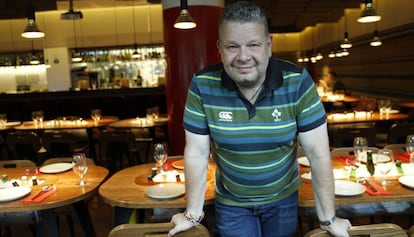 Alberto Chicote, en el restaurante Yakitoro.