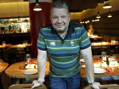 Alberto Chicote, en el restaurante Yakitoro.