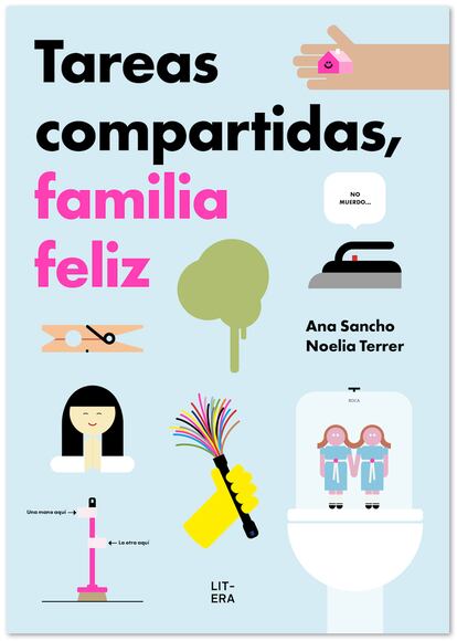 Portada de 'Tareas Compartidas, familia feliz'.