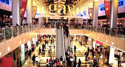 Centro Comercial La Gavia en el Ensanche de Vallecas (Madrid)