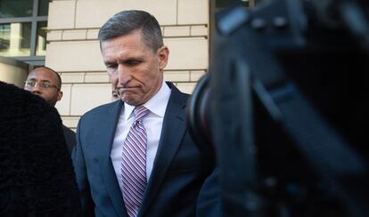 Michael Flynn, tras ser sentenciado en diciembre de 2018.