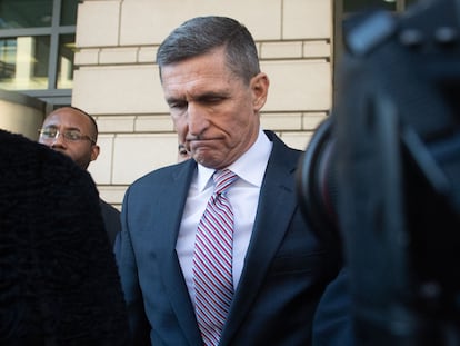 Michael Flynn, tras ser sentenciado en diciembre de 2018.