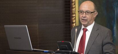 El ministro de Hacienda, Cristóbal Montoro.