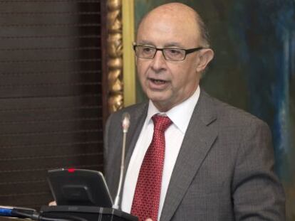 El ministro de Hacienda, Crist&oacute;bal Montoro. 