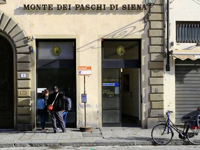 Oficina del Monte Dei Paschi en Florencia.