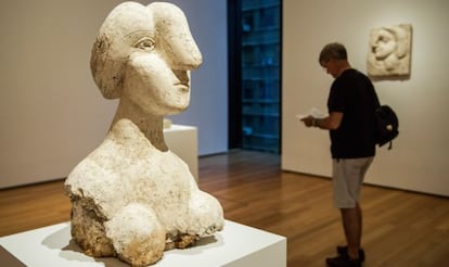 Escultura de Picasso exhibida en el MOMA de Nueva York.