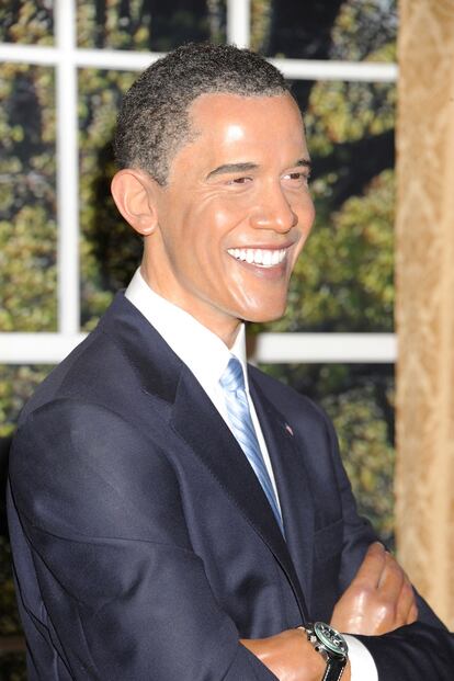 Barack Obama está bastanste conseguido aunque esos extraños brillos de la cara despistan un poco.