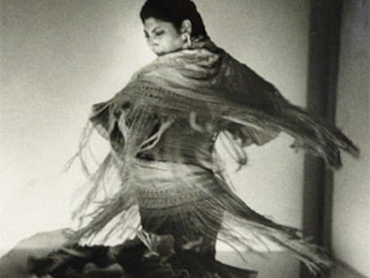 Una fotografía de Manuela Carrasco realizada por Carlos Saura.