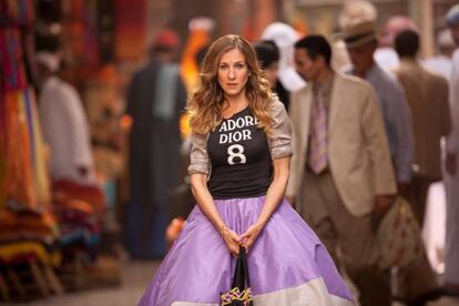 Carrie Bradshaw en 'Sexo en Nueva York'.