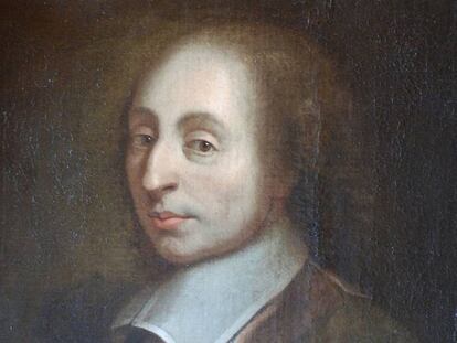 Retrato del filósofo francés Blaise Pascal.
