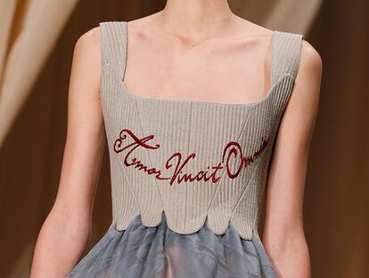Desfile de Valentino en la semana de la moda de alta costura en Paris