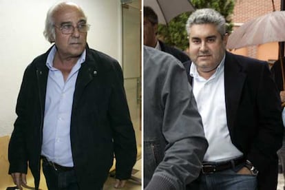 Los ex alcaldes socialistas de Ciempozuelos Joaqun Tejeiro y Pedro Antonio Torrejn.