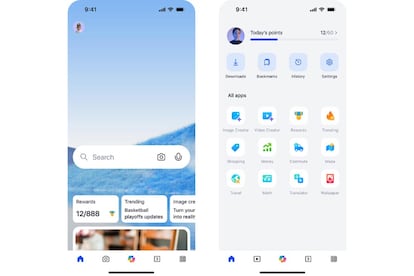 Inicio de la herramienta Bing Video Creator