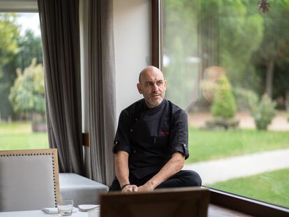 Luis Lera, cocinero y propietario del restaurante Lera, en Castroverde de Campos, Zamora.