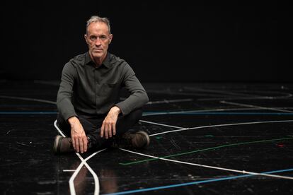 Miguel del Arco, retratado en el escenario del Teatro Real el pasado 19 de noviembre.