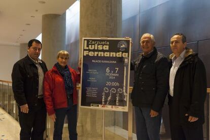 Presentación de la zarzuela 'Luisa Fernanda', que ofrecerá la Masa Coral del Ensanche.