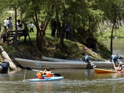 Parque Ecoalberto, donde simulan pasar la frontera a EE UU.