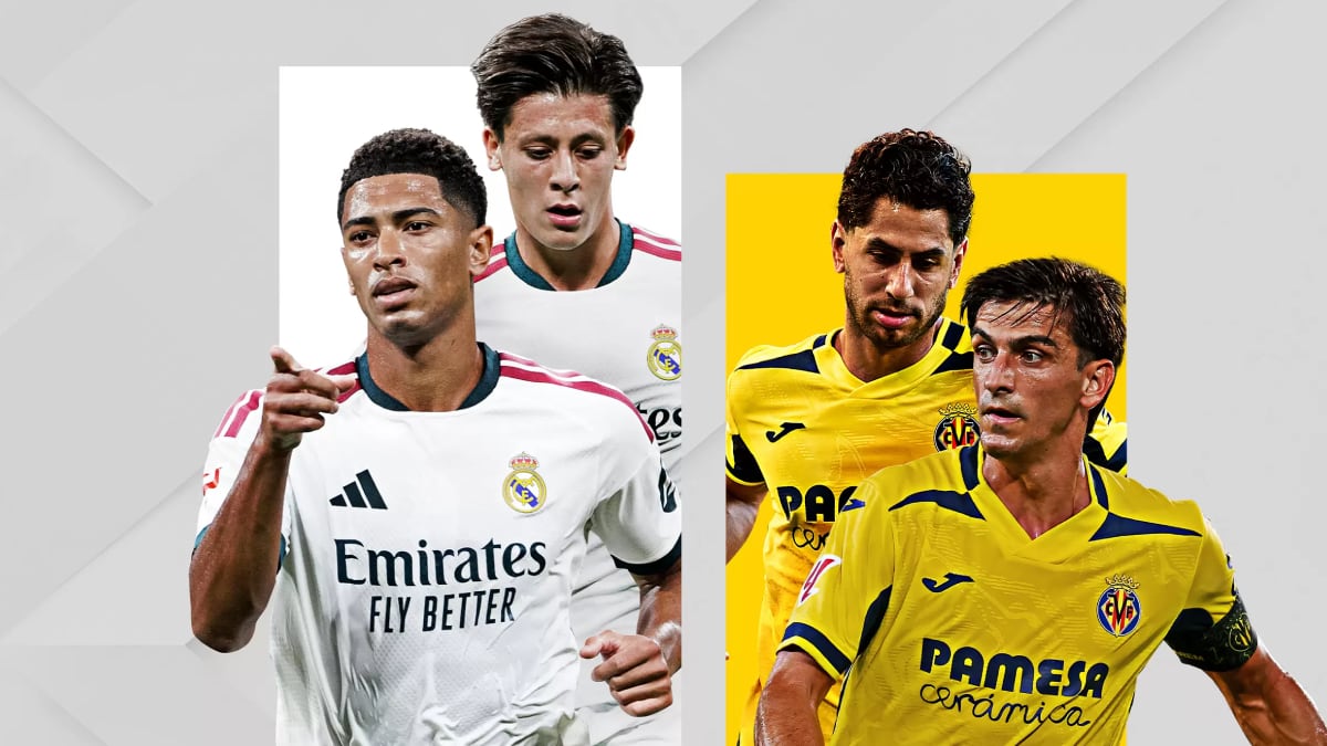 El Real Madrid se enfrenta al Villarreal el sábado 10 de octubre.