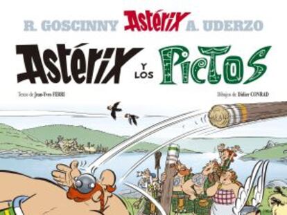 Portada de 'Astérix y los Pictos' de Jean-Yves Ferri y Didier Conrad.