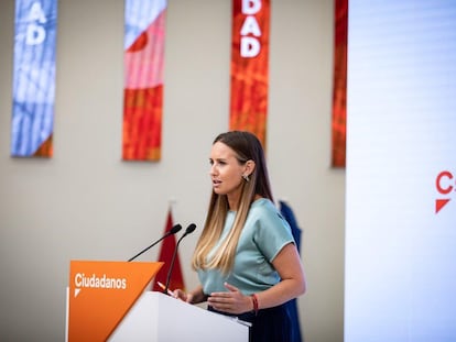 La portavoz de la ejecutiva de Ciudadanos, Melisa Rodríguez. 


POLÍTICA
CIUDADANOS