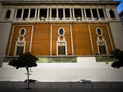 El Palacio de la Música, situado en el número 35 de la Gran Vía, en una imagen de archivo. 