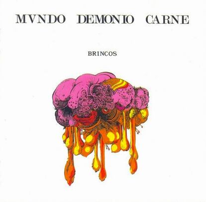 La portada del disco censurada, tal y como se editó en España en 1970.