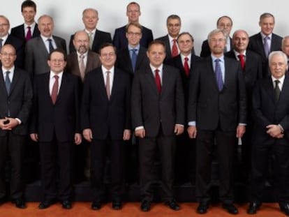 El Consejo de Gobierno del BCE, en julio pasado.