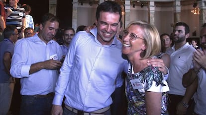 Andrés Herzog y Rosa Díez.