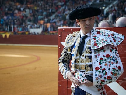 José María Manzanares, en la plaza de toros de Illescas.