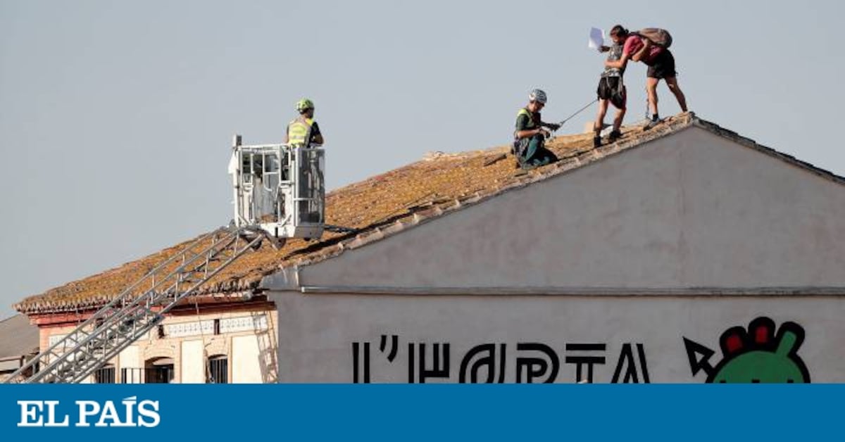 La Guardia Civil detiene a cuatro personas en el desalojo de una ...