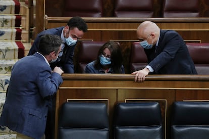 Imagen del pleno del Congreso de los Diputados este miércoles.