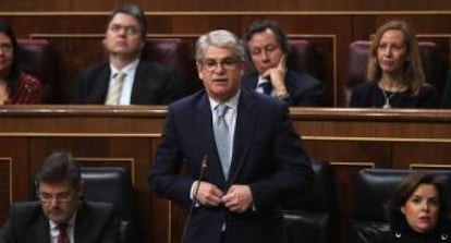 Foreign Minister Alfonso Dastis in Congress on Wednesday.