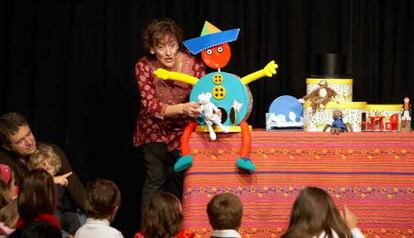 Un momento de 'Otto', uno de los espectáculos de Teloncillo Teatro.
