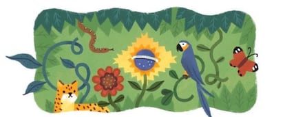 O doodle do Google.