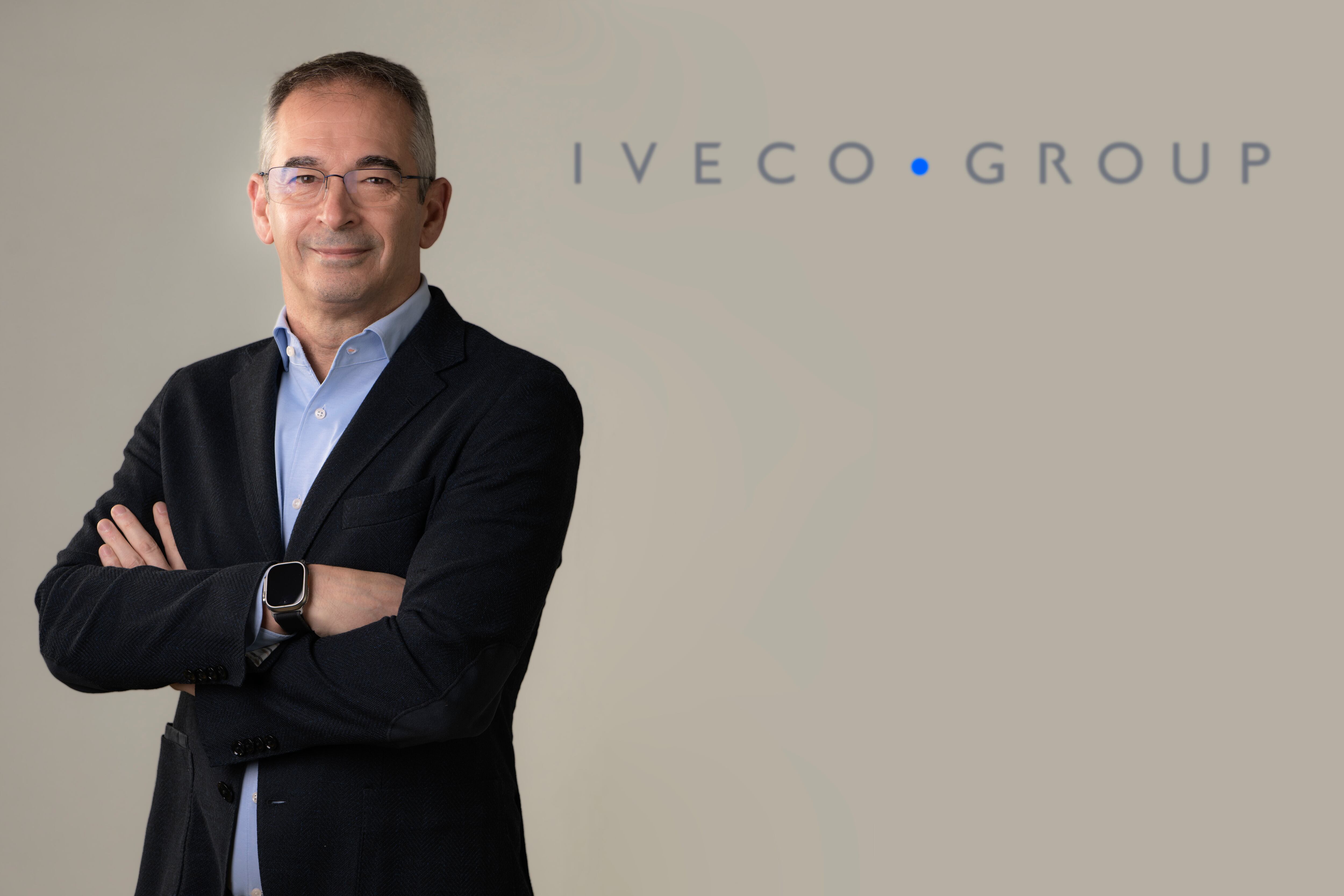 Ruggero Mughini, presidente de Iveco España. Imagen cedida por la empresa.
