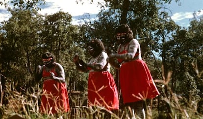 Ritual aborigen.
