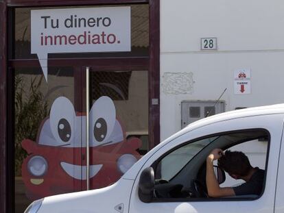 Car Puerto Ban&uacute;s, conocida como Cr&eacute;dito por tu coche, la empresa de M&aacute;laga denunciada.