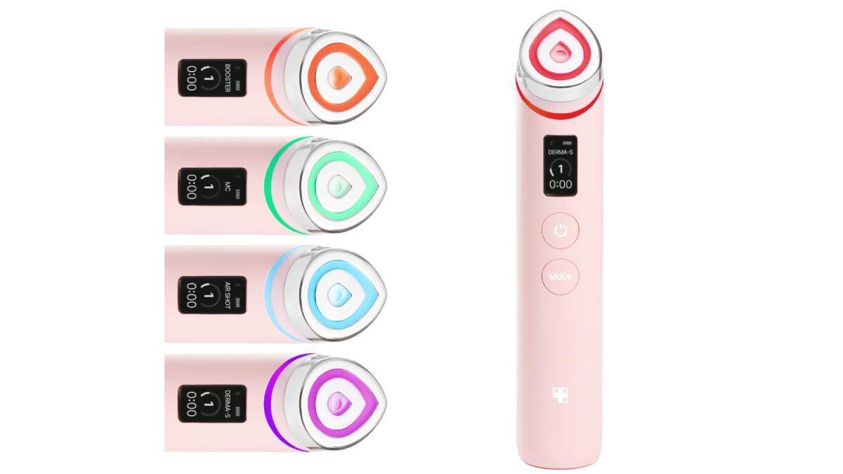 Dispositivo de belleza 6 en 1 para lograr una ‘glass’ skin, de Medicube.