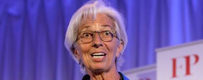 Christine Lagarde, directora gerente del Fondo Monetario Internacional (FMI).